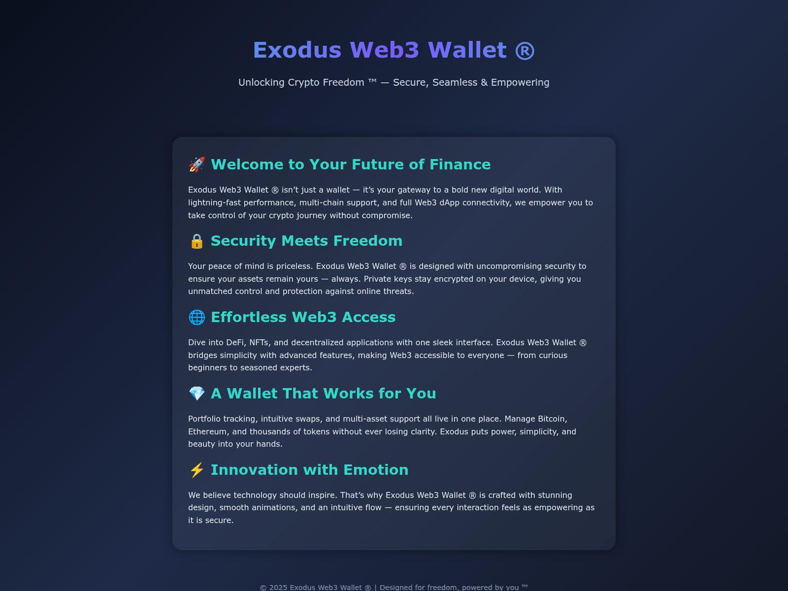 Screenshot of exo-dos-protectweb3.pages.dev