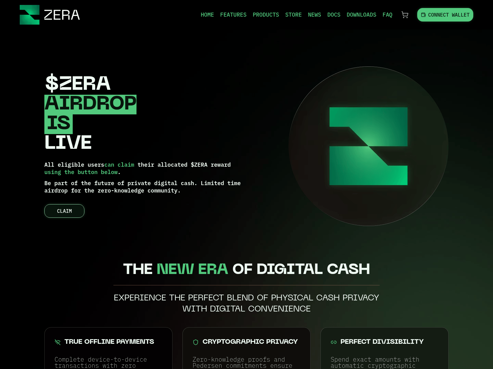 Screenshot of rewards-zeralabs.pro