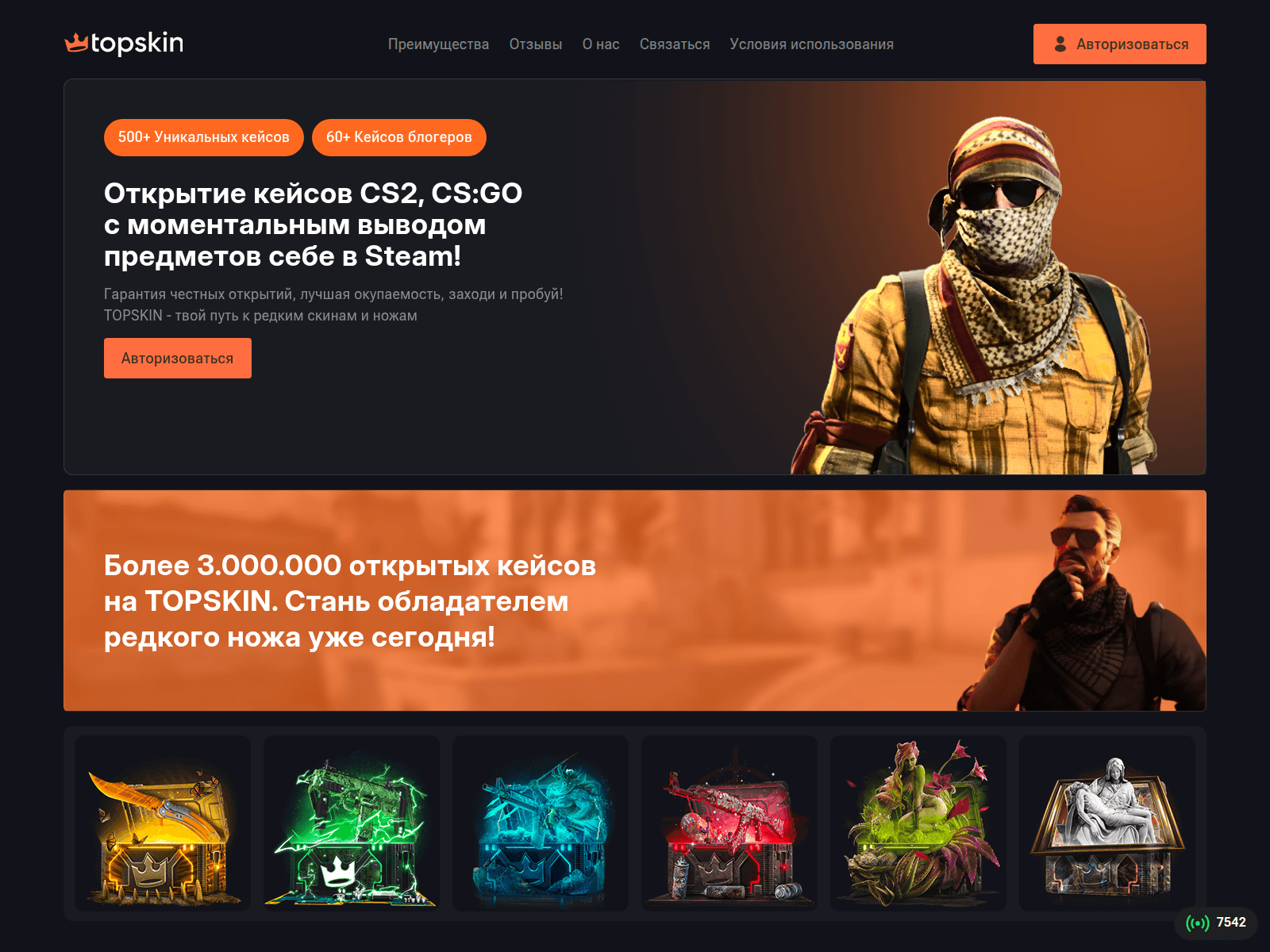 Screenshot of topscin.com