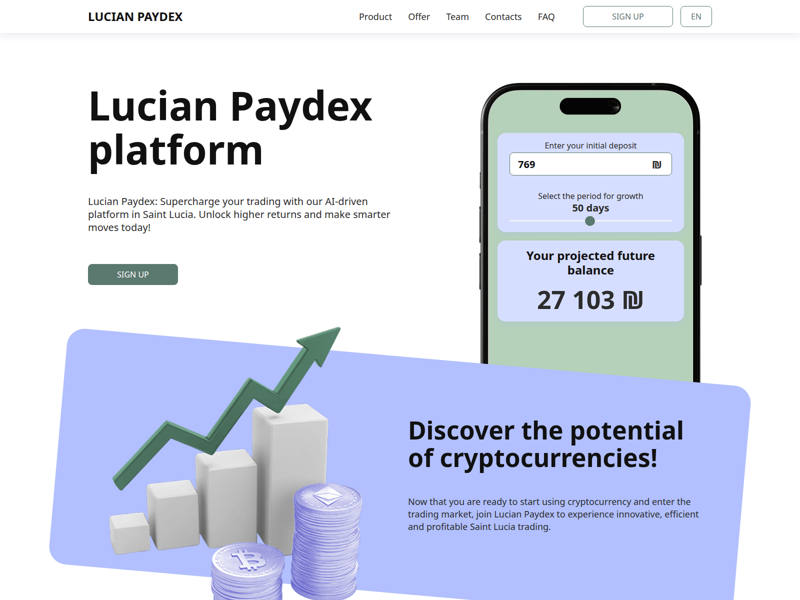 Screenshot of lucian-paydex.com