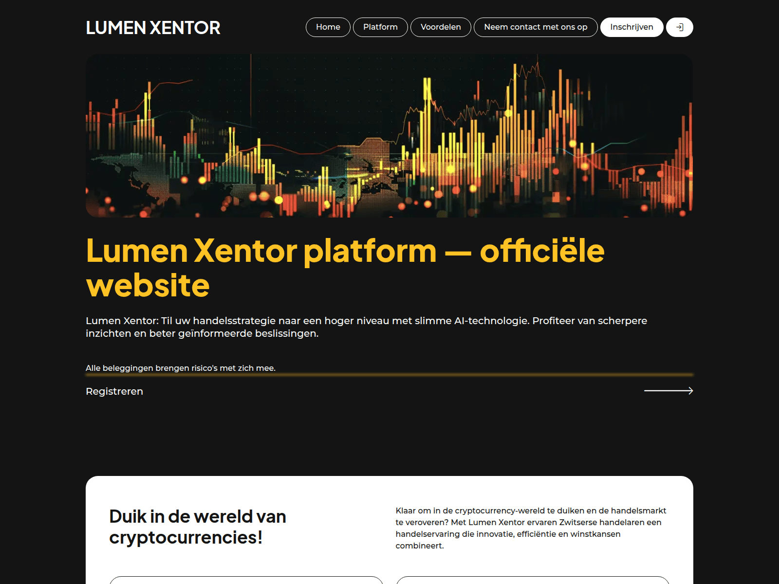 Screenshot of lumen-xentor.com