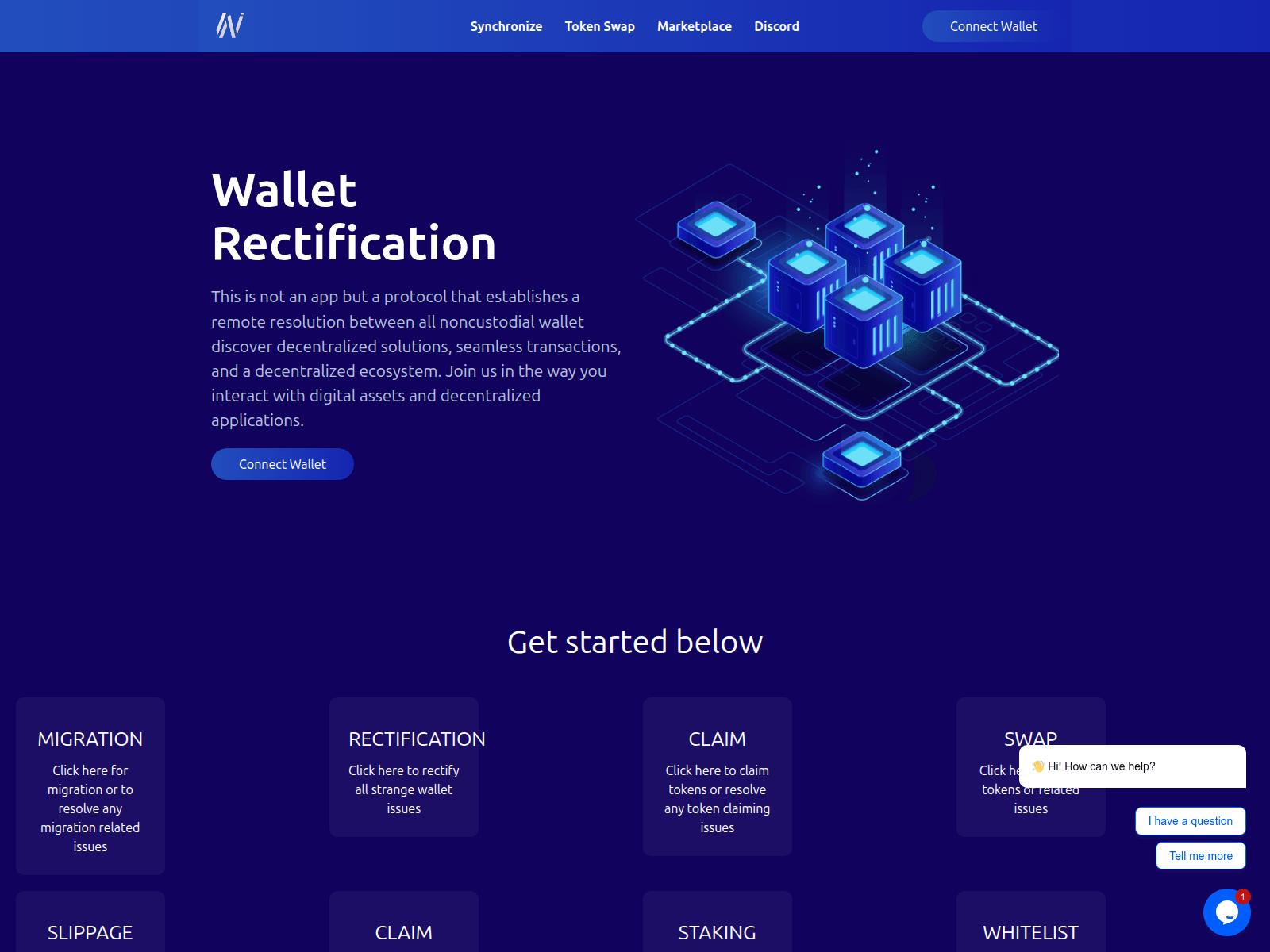 Screenshot of dex-dappfixer.com