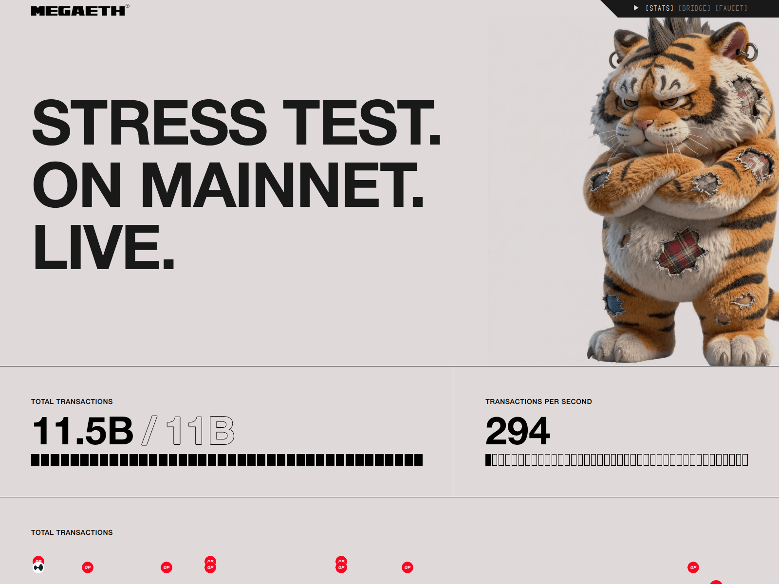 Screenshot of megaehth.com