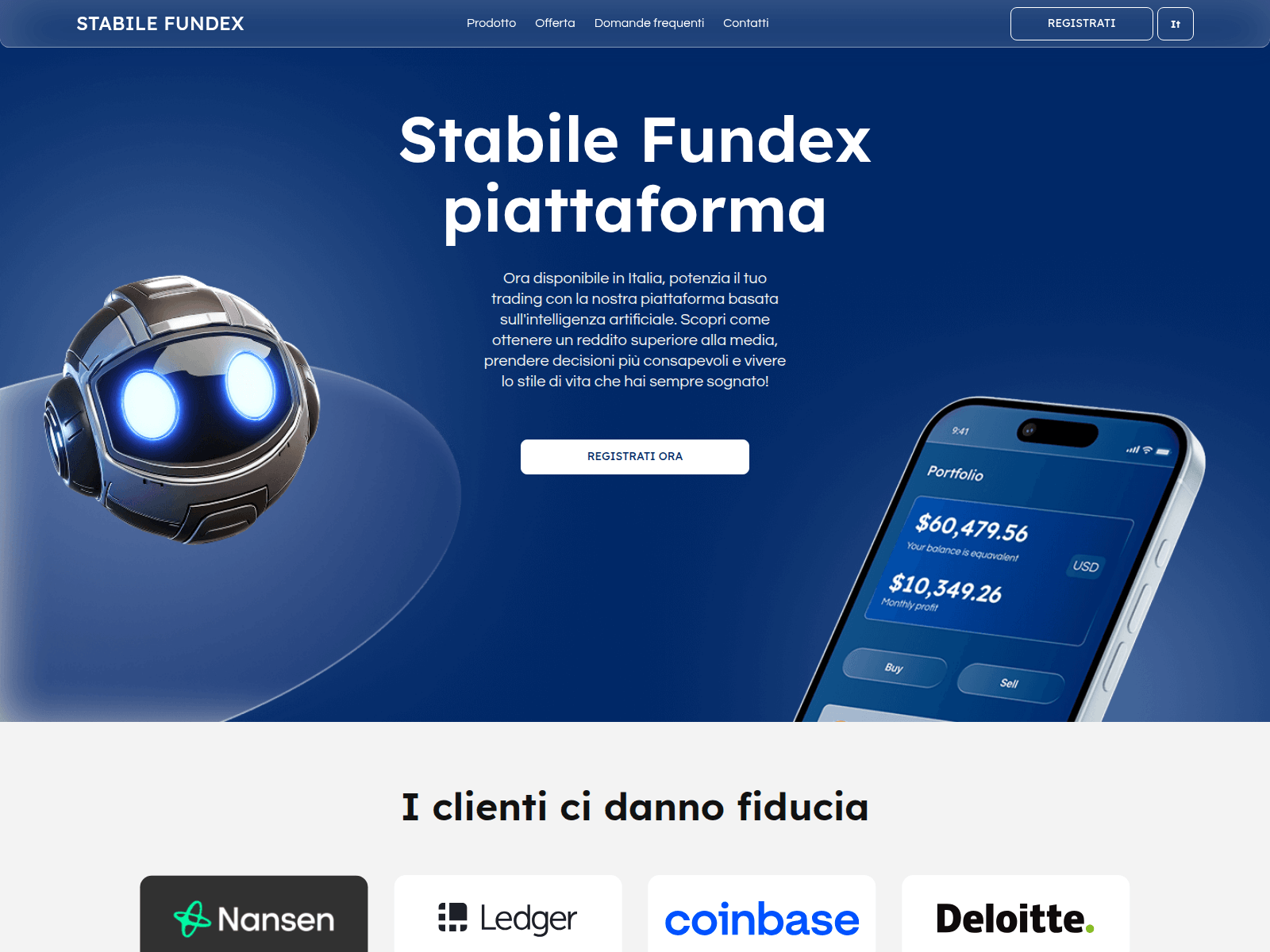 Screenshot of stabile-fundex.com