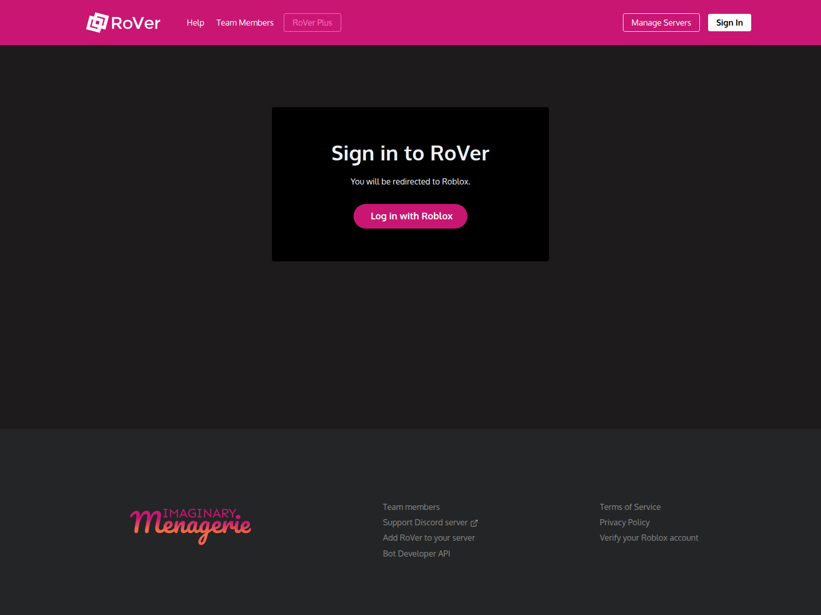 Forensic screenshot of www-roverlink.com