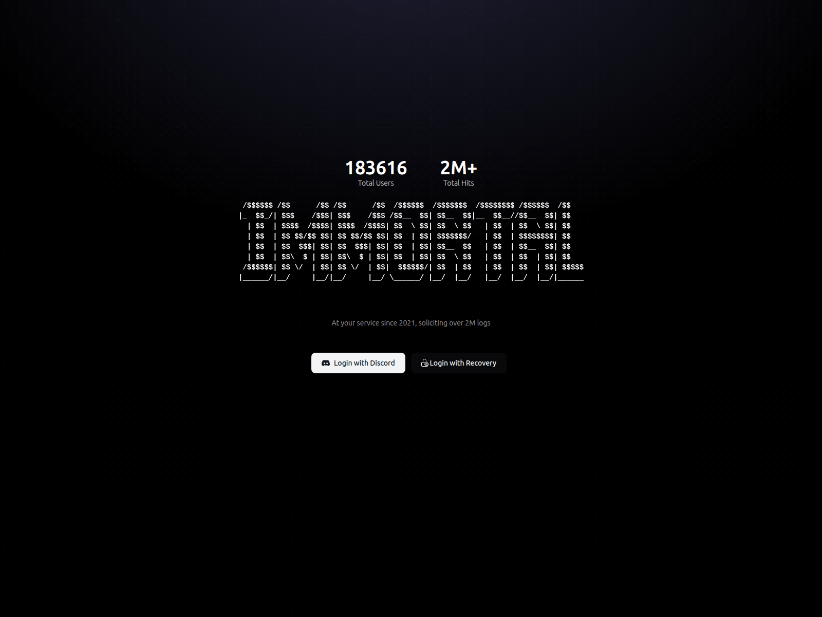 Screenshot of beaming.cool