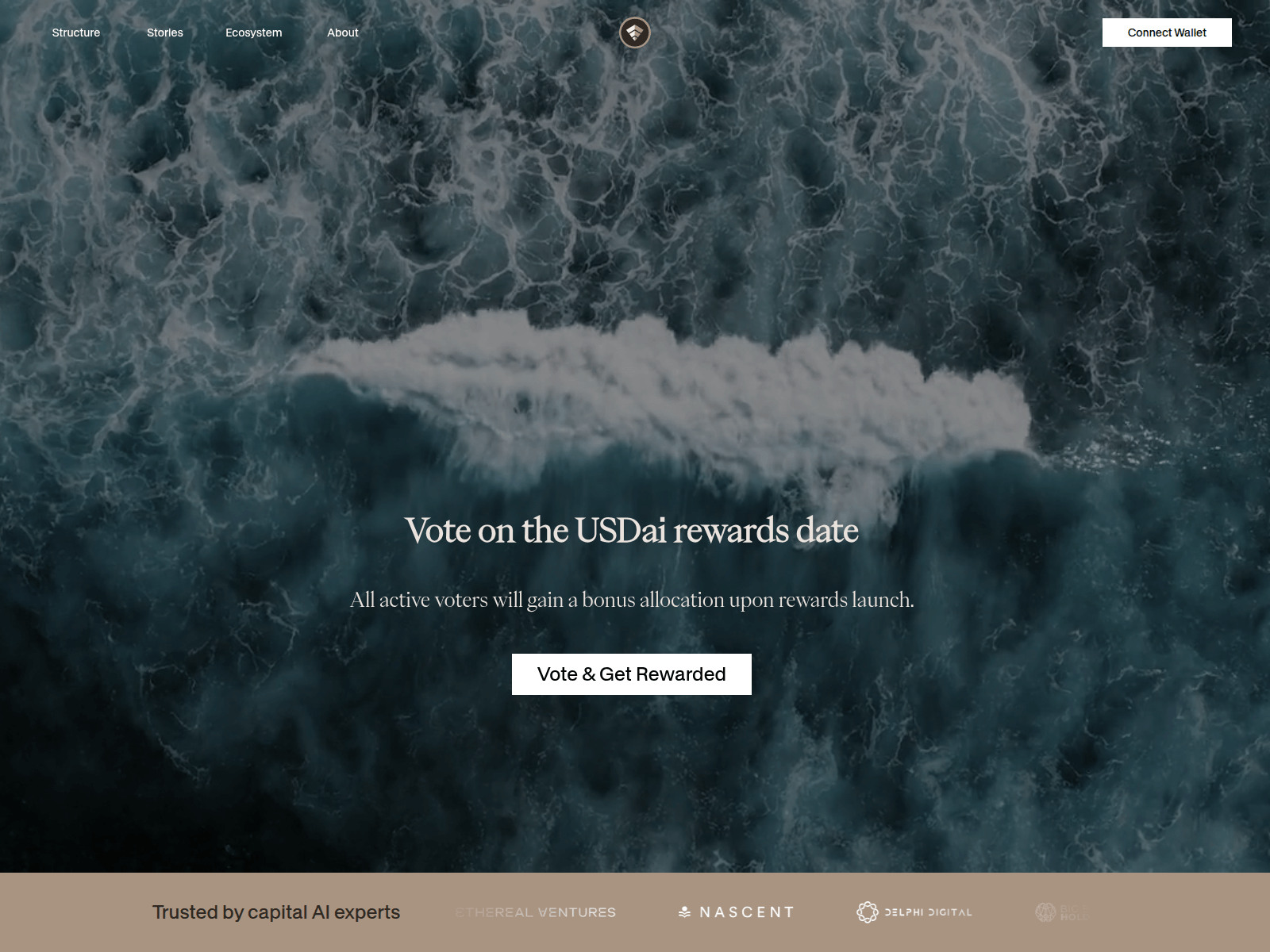 Forensic screenshot of rewards-usdai.pro