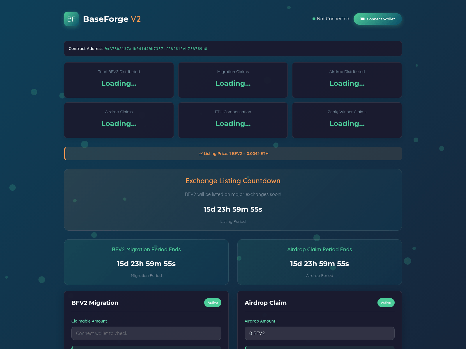 Screenshot of baseforge.online