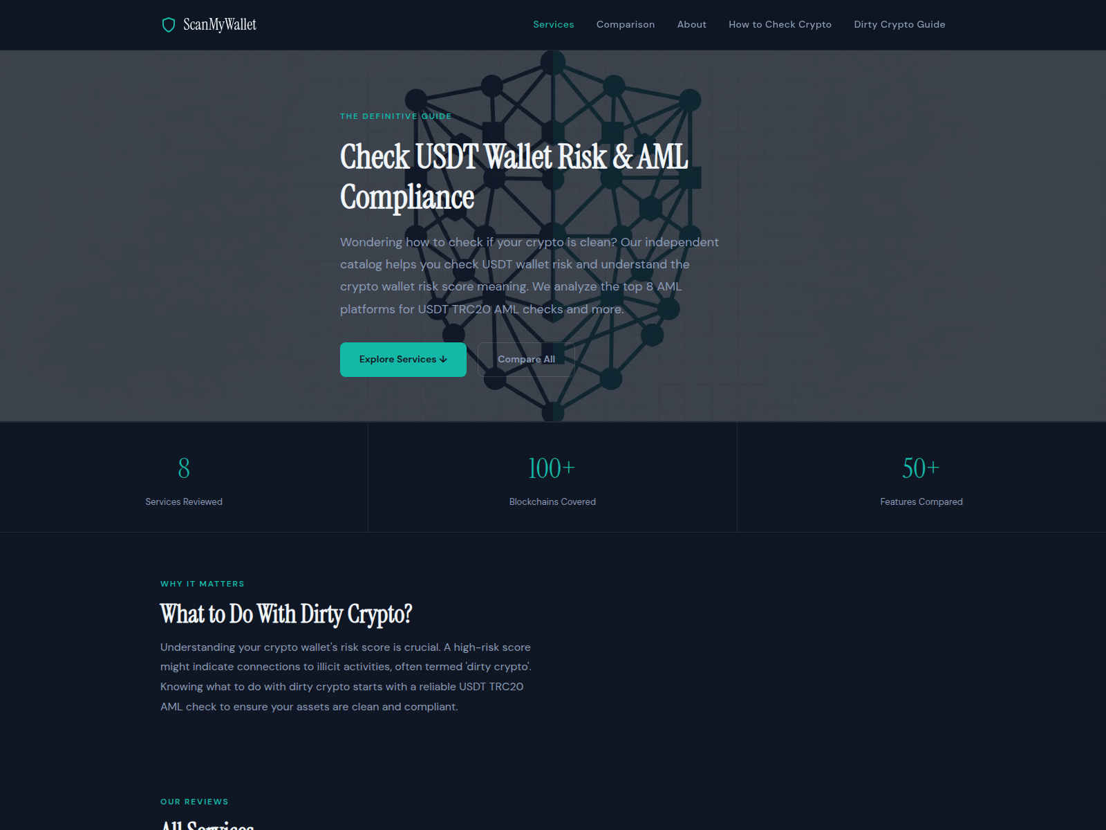 Screenshot of scanmywallet.click