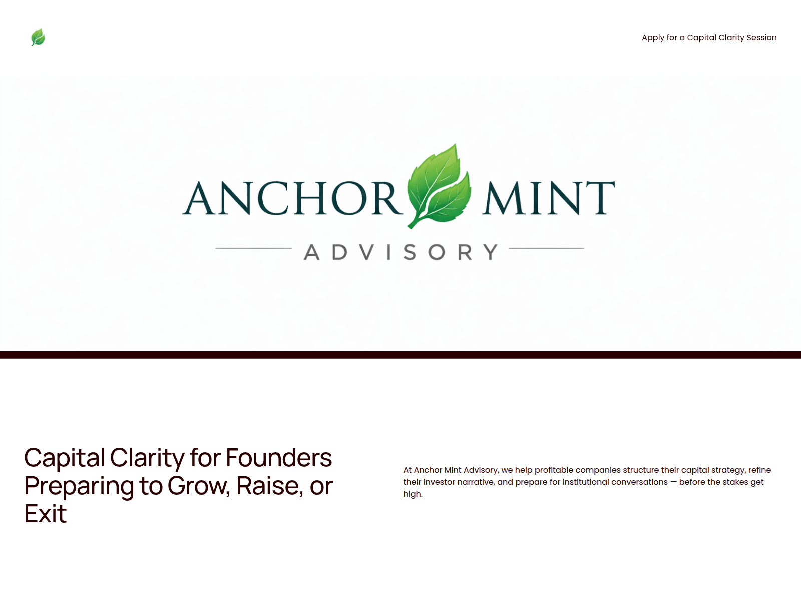 Screenshot of anchor-mint.xyz