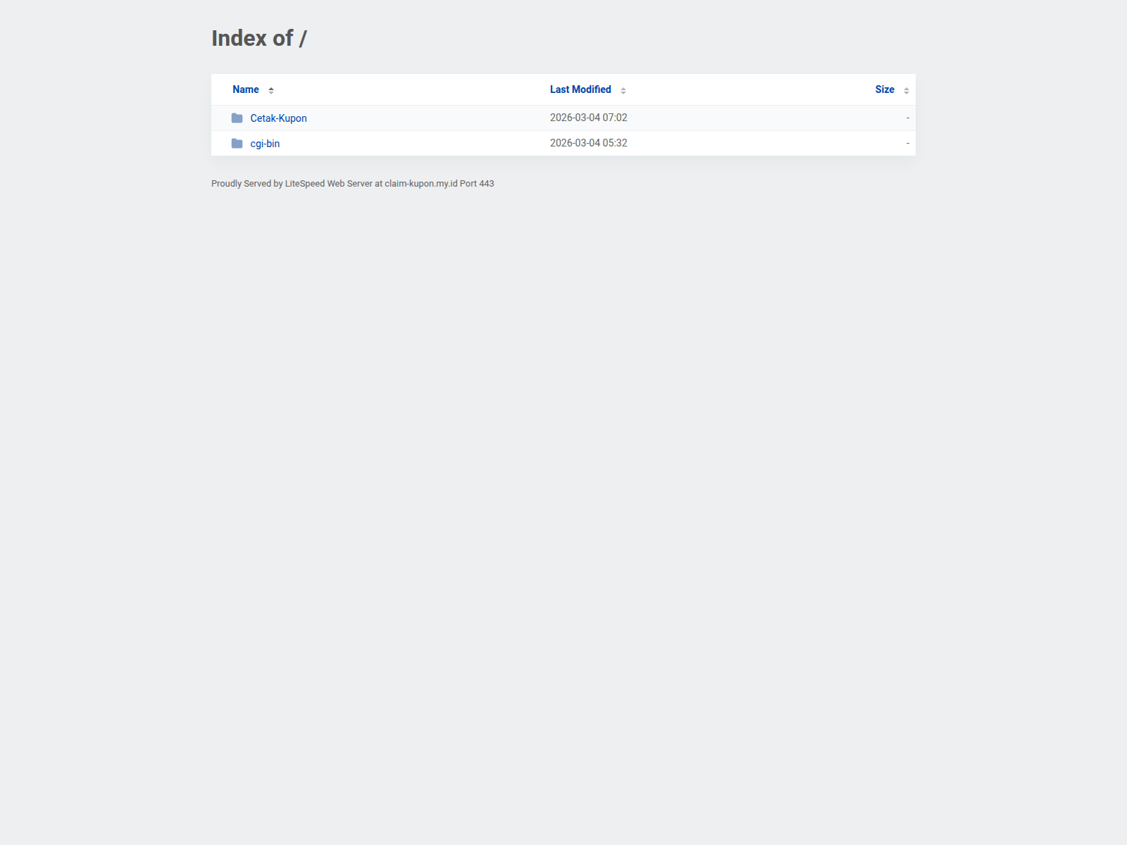 Forensic screenshot of claim-kupon.my.id