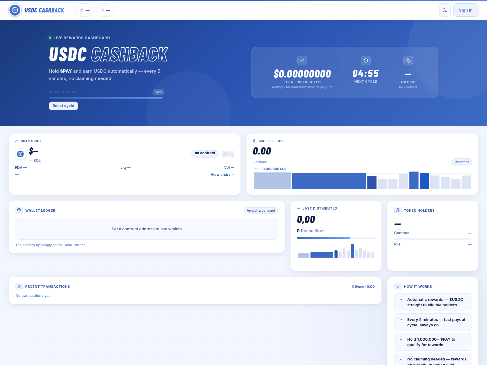 Screenshot of cashbackusdc.fun