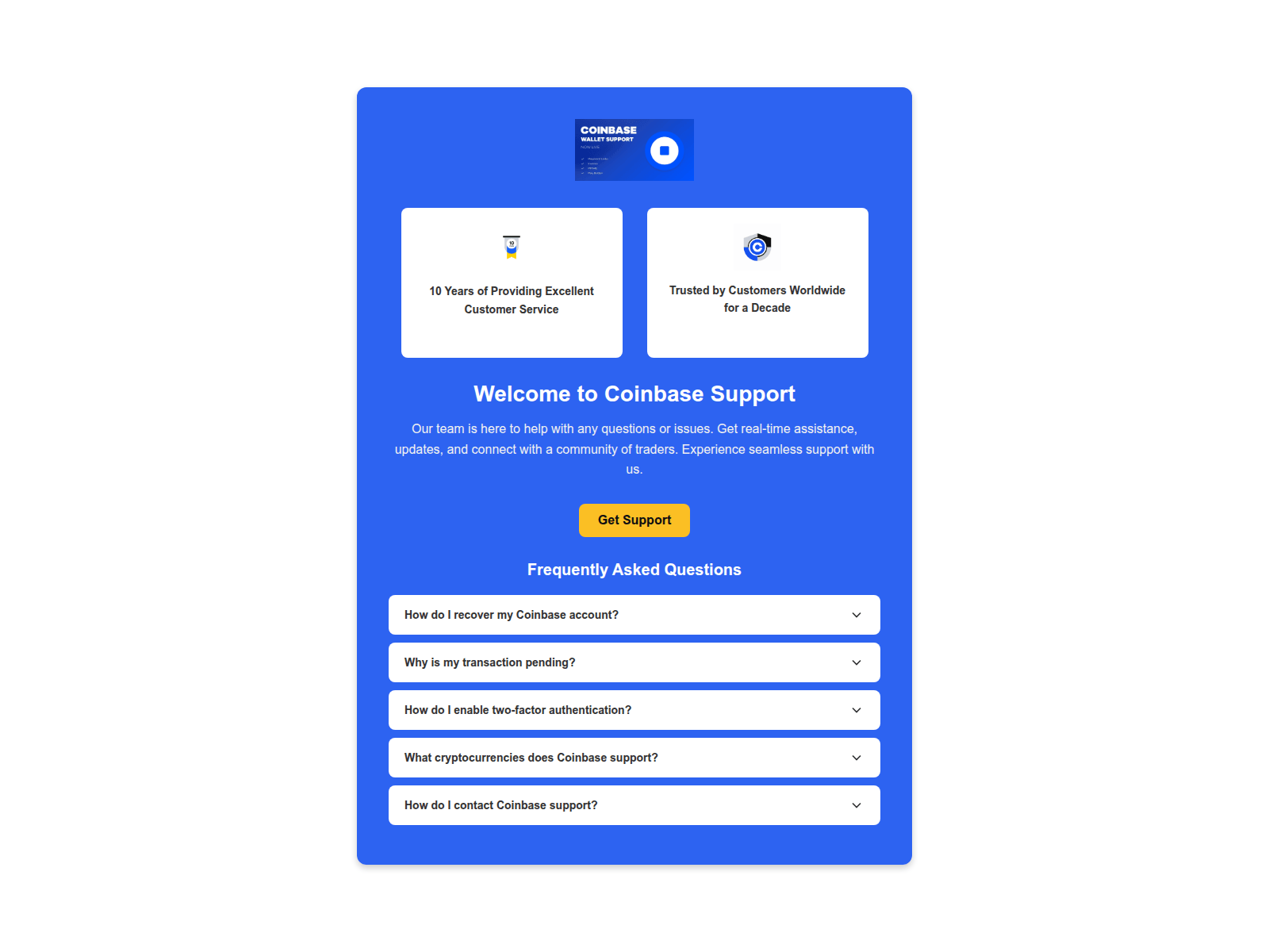 Screenshot of support-channel.org