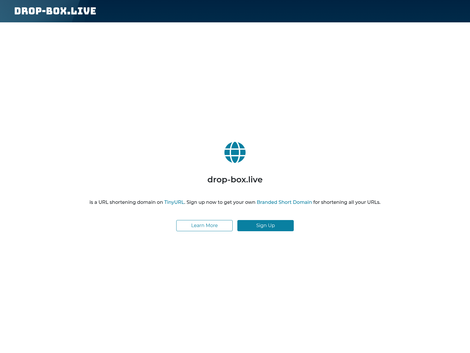 Forensic screenshot of drop-box.live