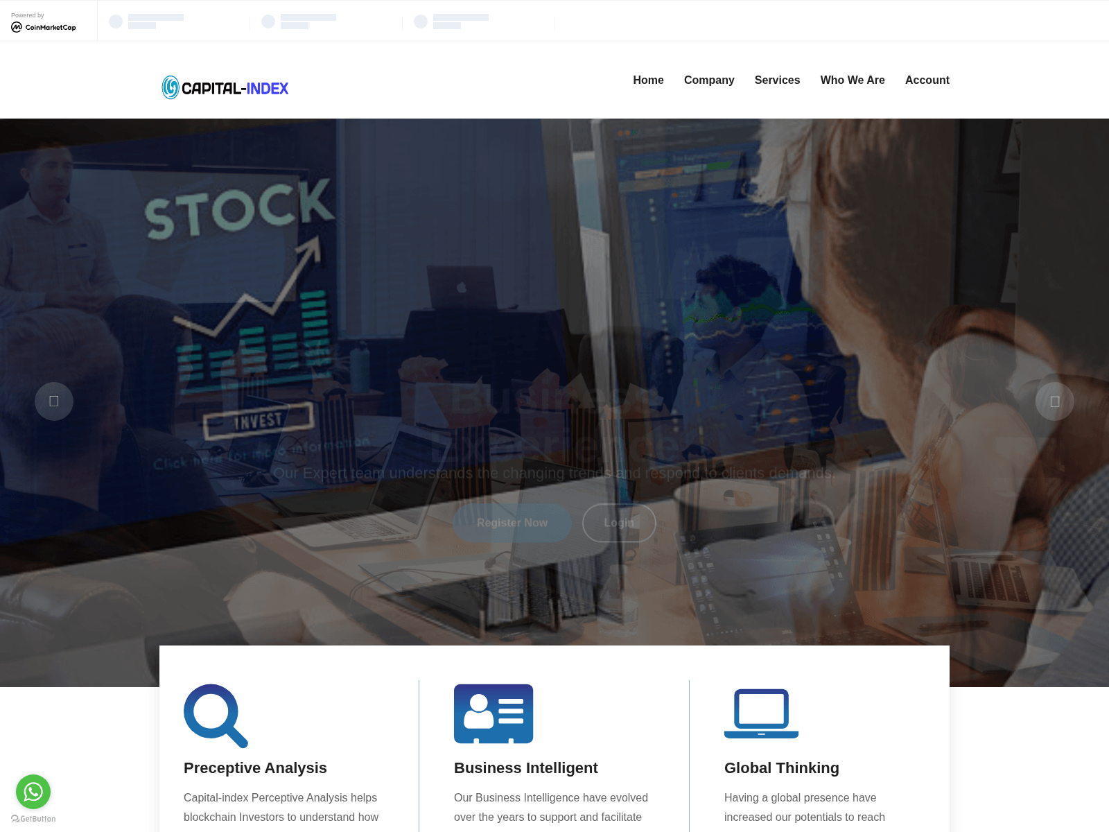 Forensic screenshot of capital-index.com