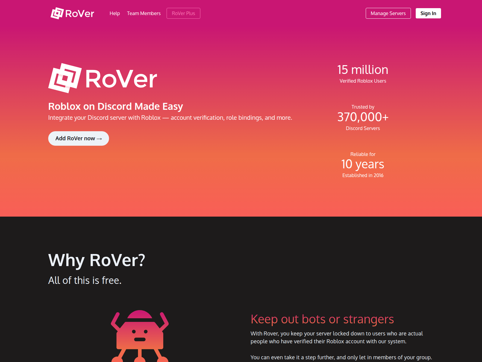 Screenshot of rover.ltd