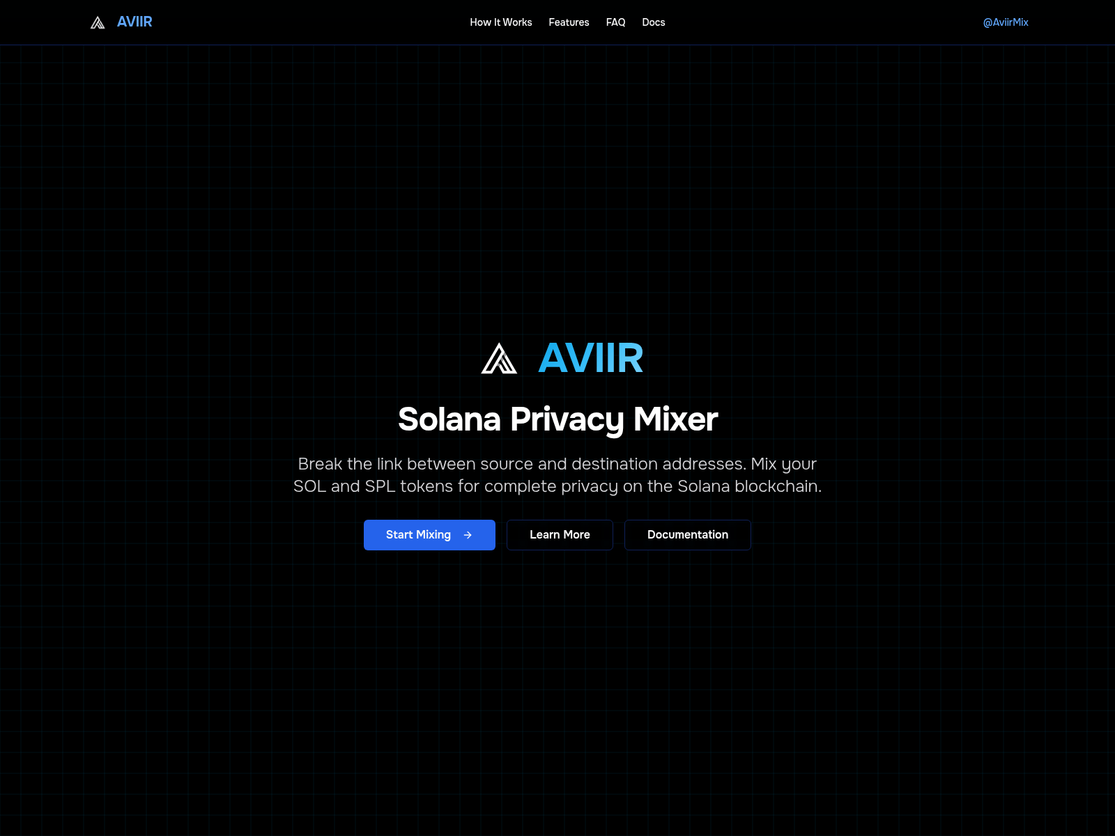Screenshot of aviir.space