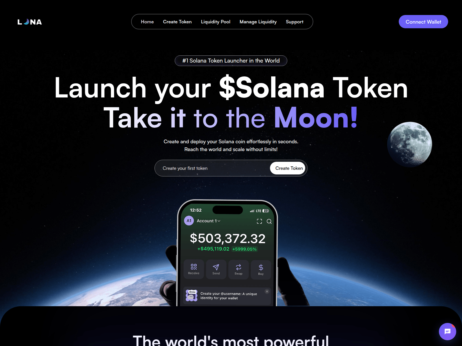 Screenshot of luna-coin.com