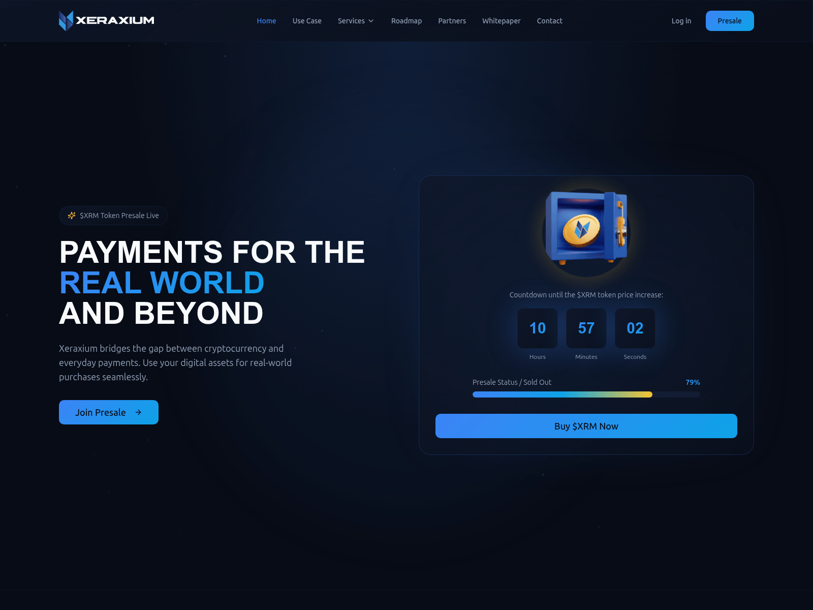 Screenshot of xeraxium.com