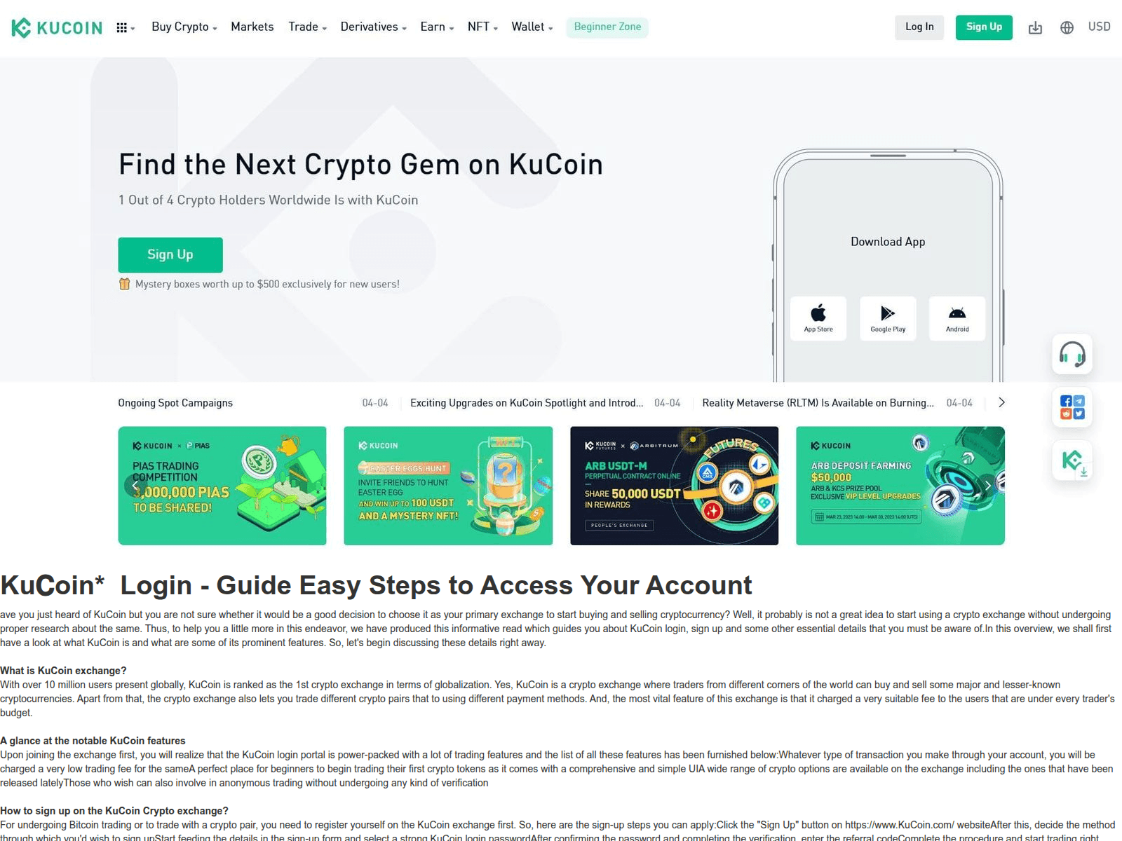 Screenshot of kuconlgen.webflow.io