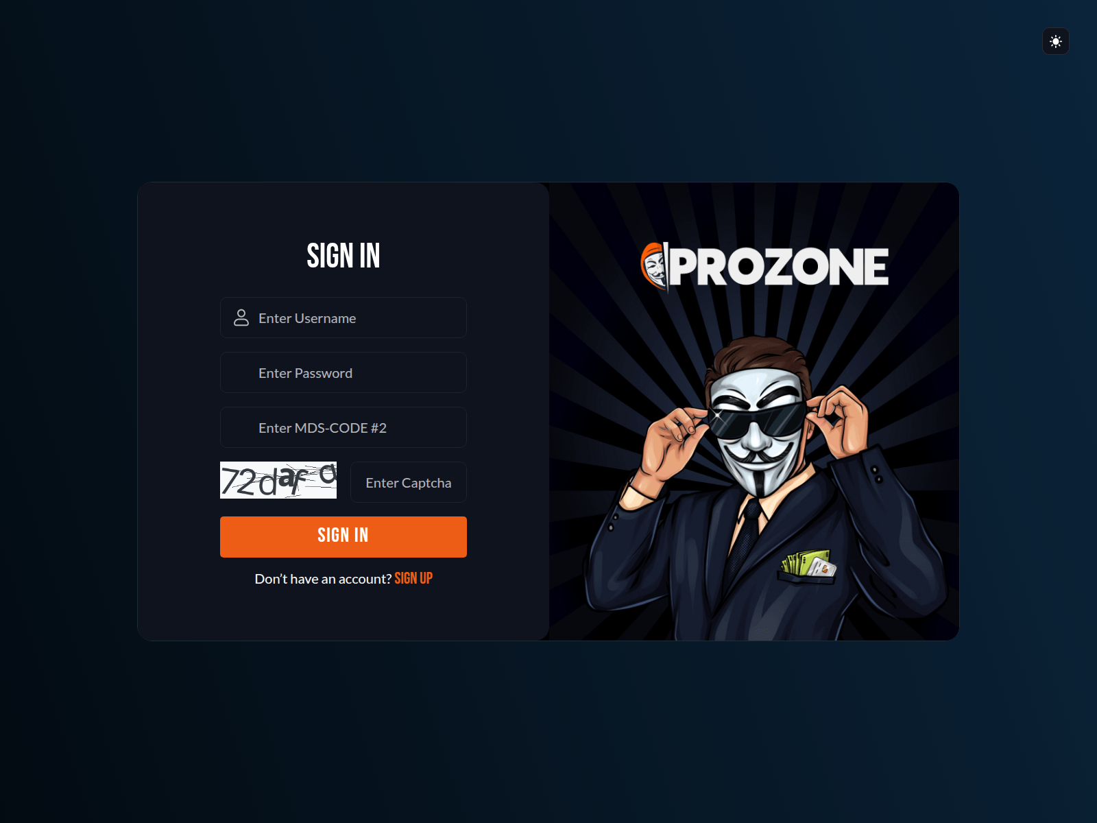 Screenshot of prozonei.cc