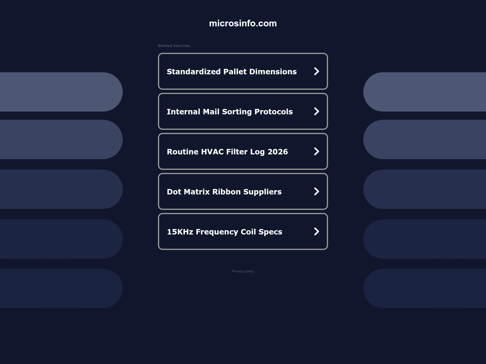Forensic screenshot of microsinfo.com