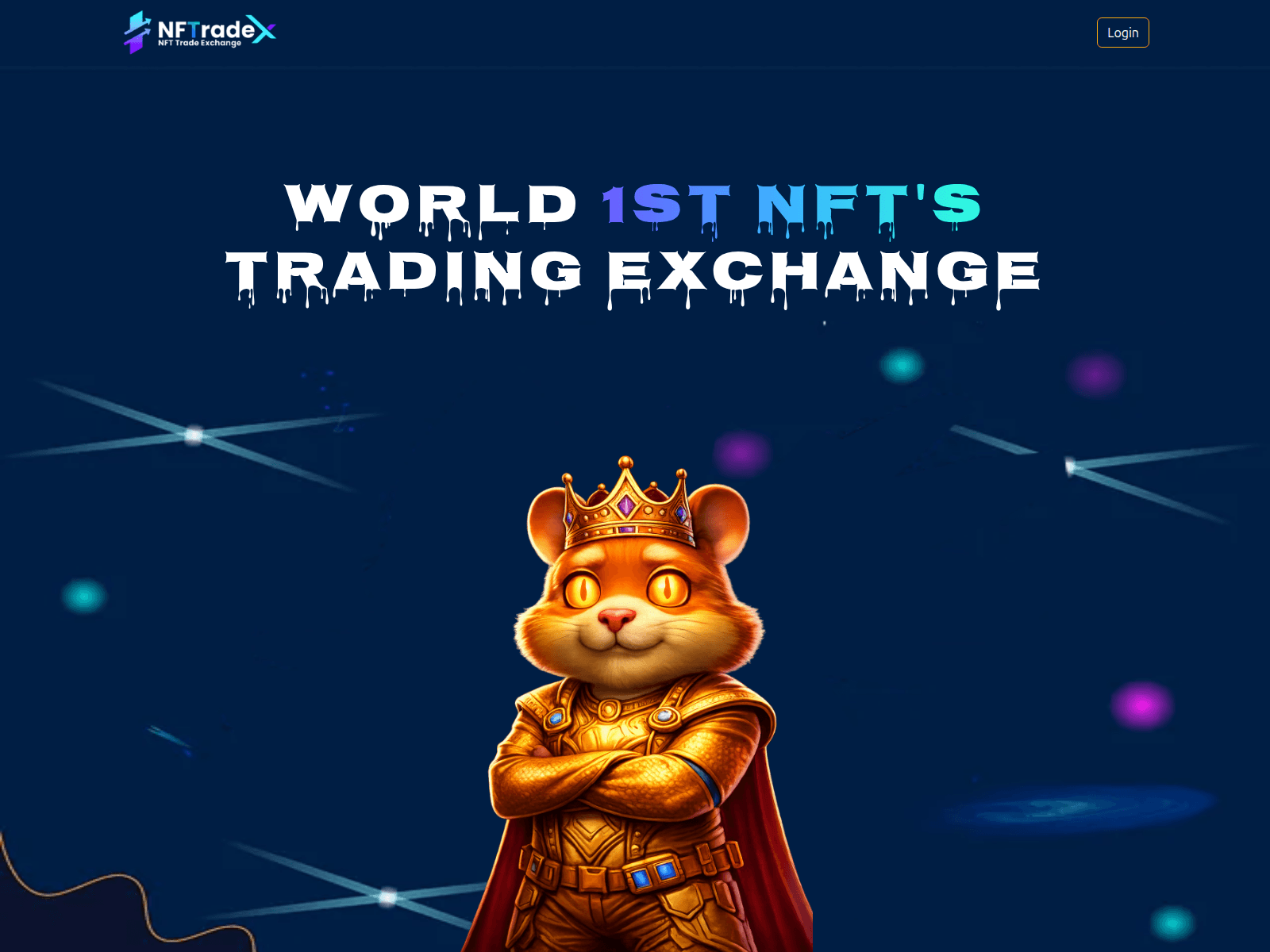 Screenshot of nftradex.biz