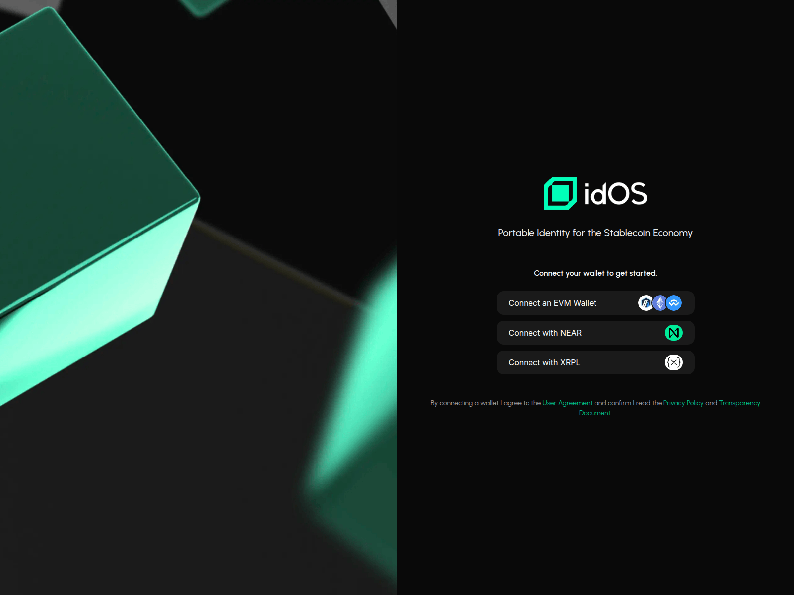 Forensic screenshot of app.idos.claims