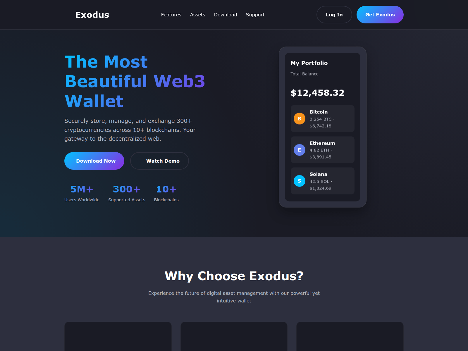 Forensic screenshot of store-web3-exodus.pages.dev