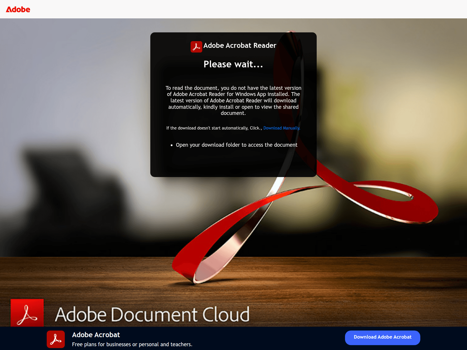 Screenshot of update.dappupdate.live