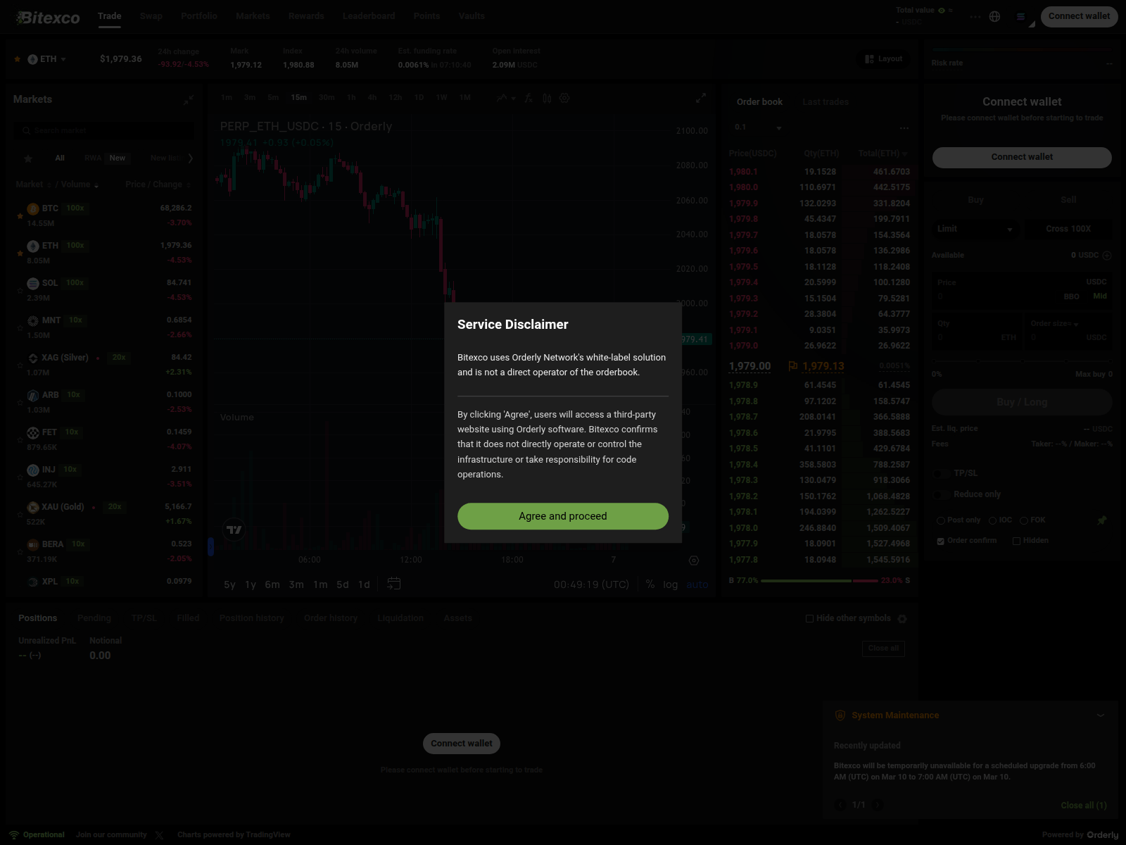 Screenshot of bitexco.xyz