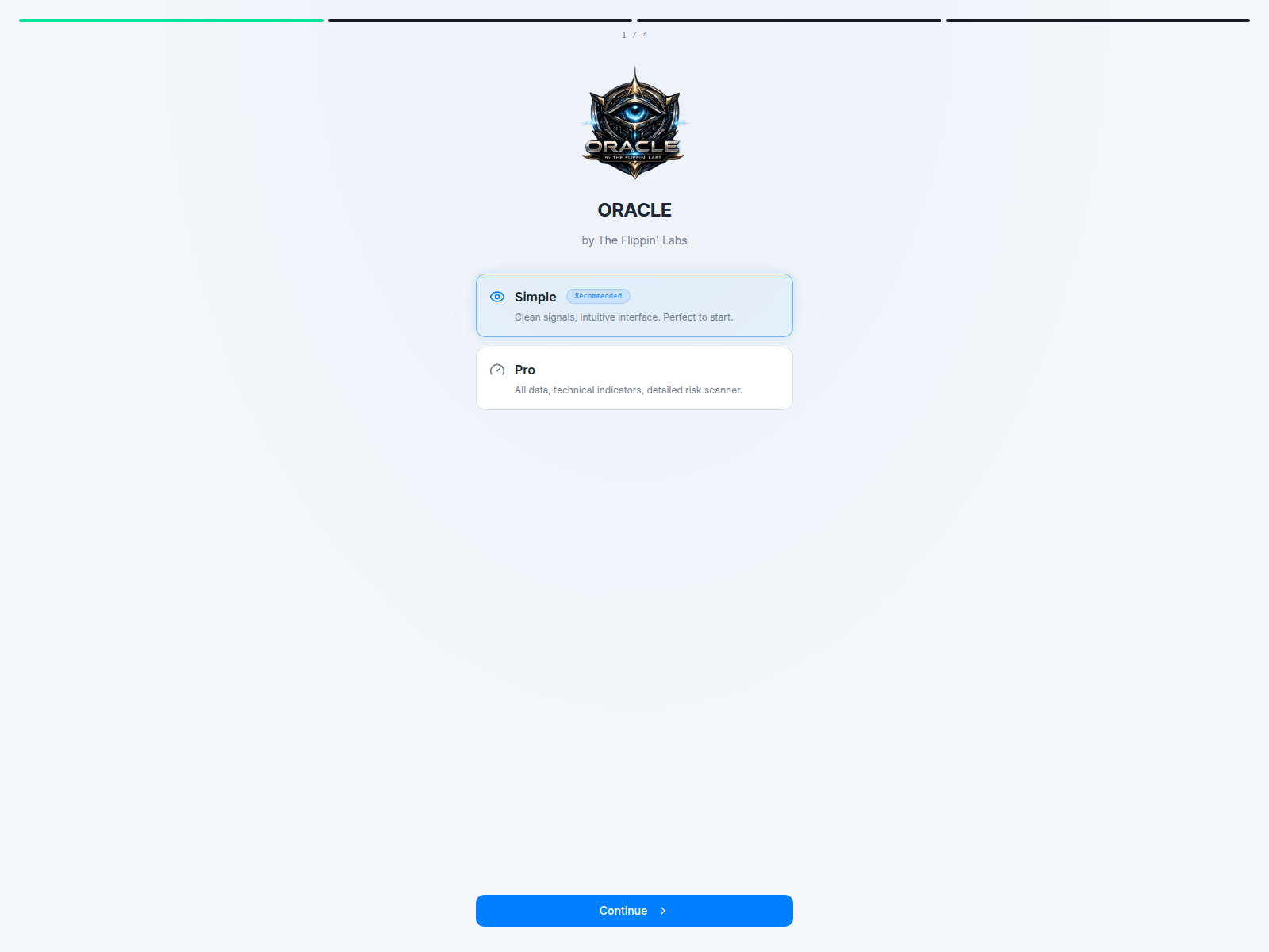 Screenshot of oraclesentinel.app