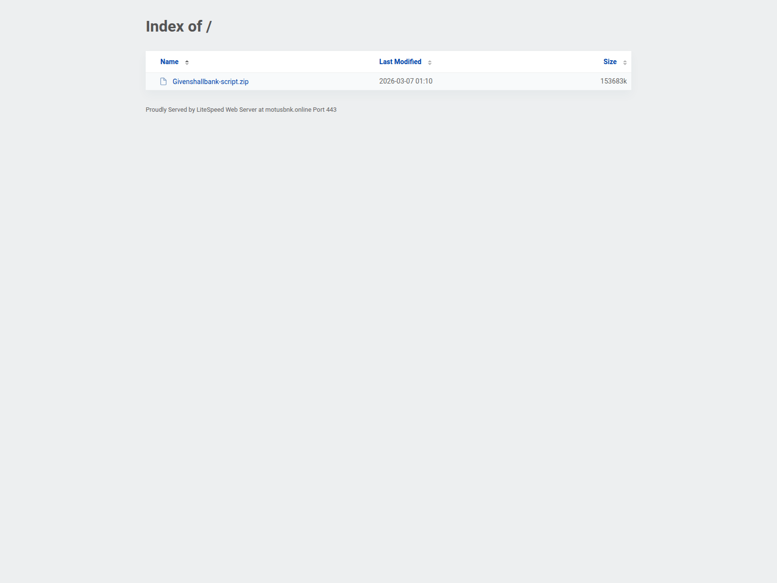 Screenshot of motusbnk.online