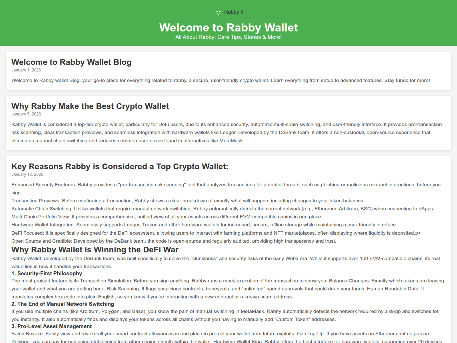 Screenshot of rabby.world