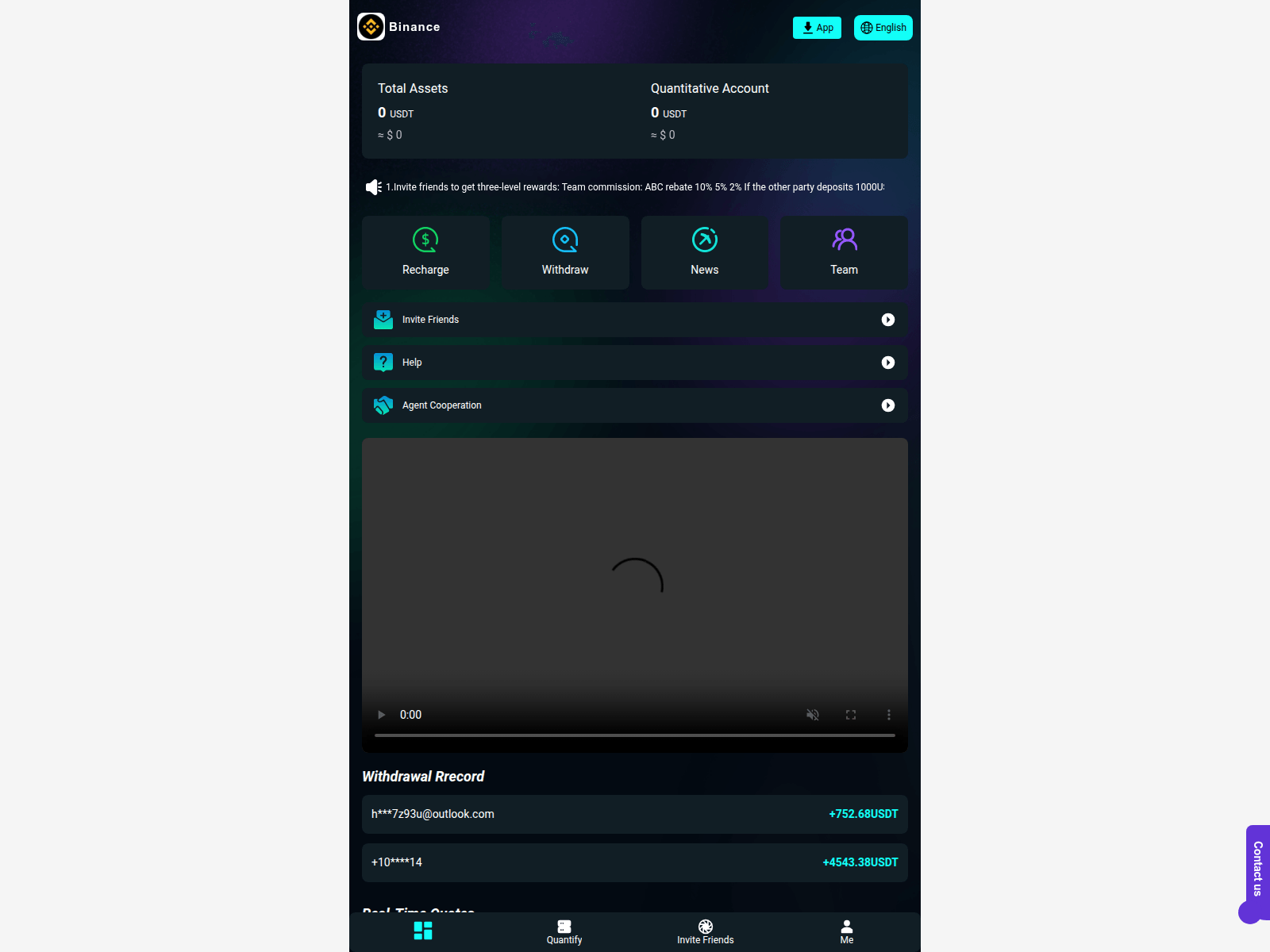 Screenshot of binance-usdt.org