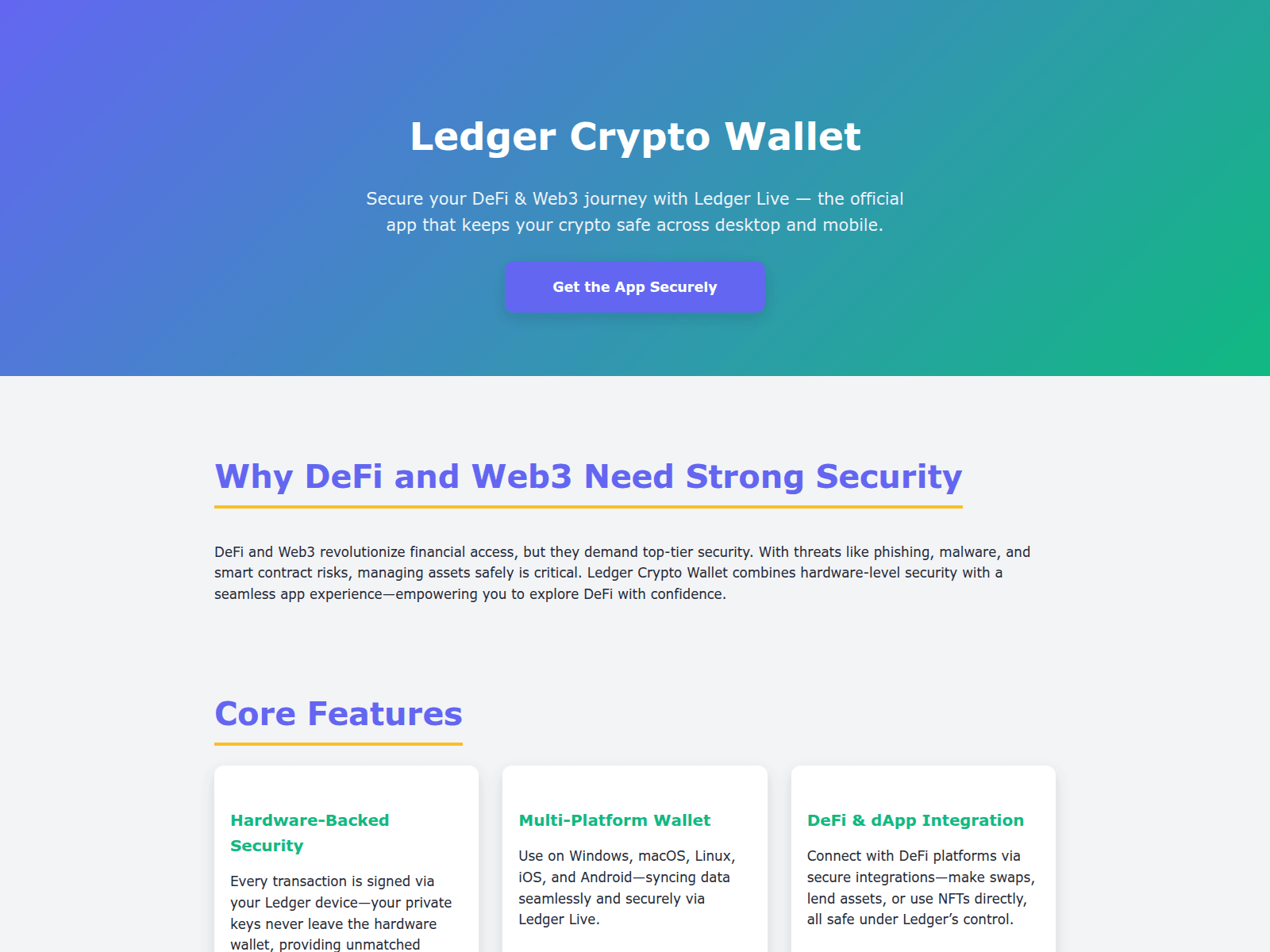 Screenshot of ledger-login-swe.pages.dev