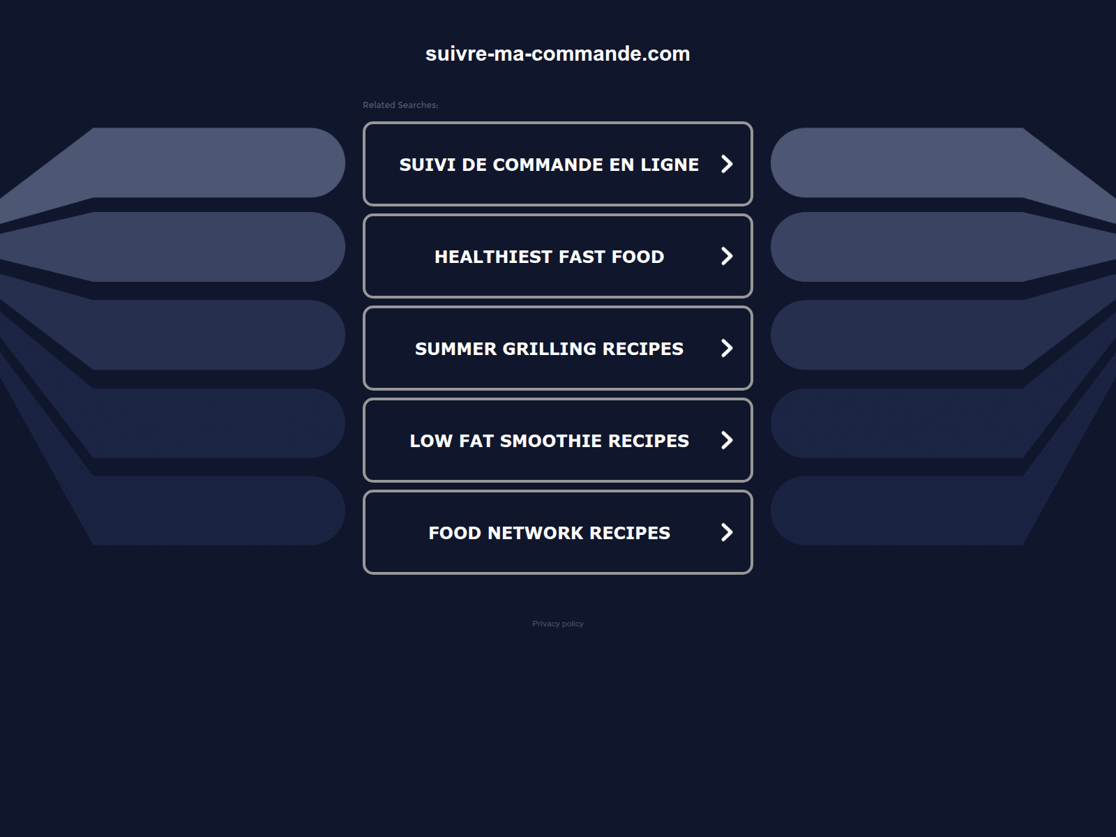 Screenshot of suivre-ma-commande.com