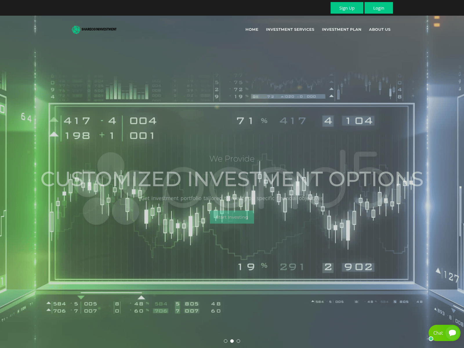 Screenshot of sharecoininvestment.org