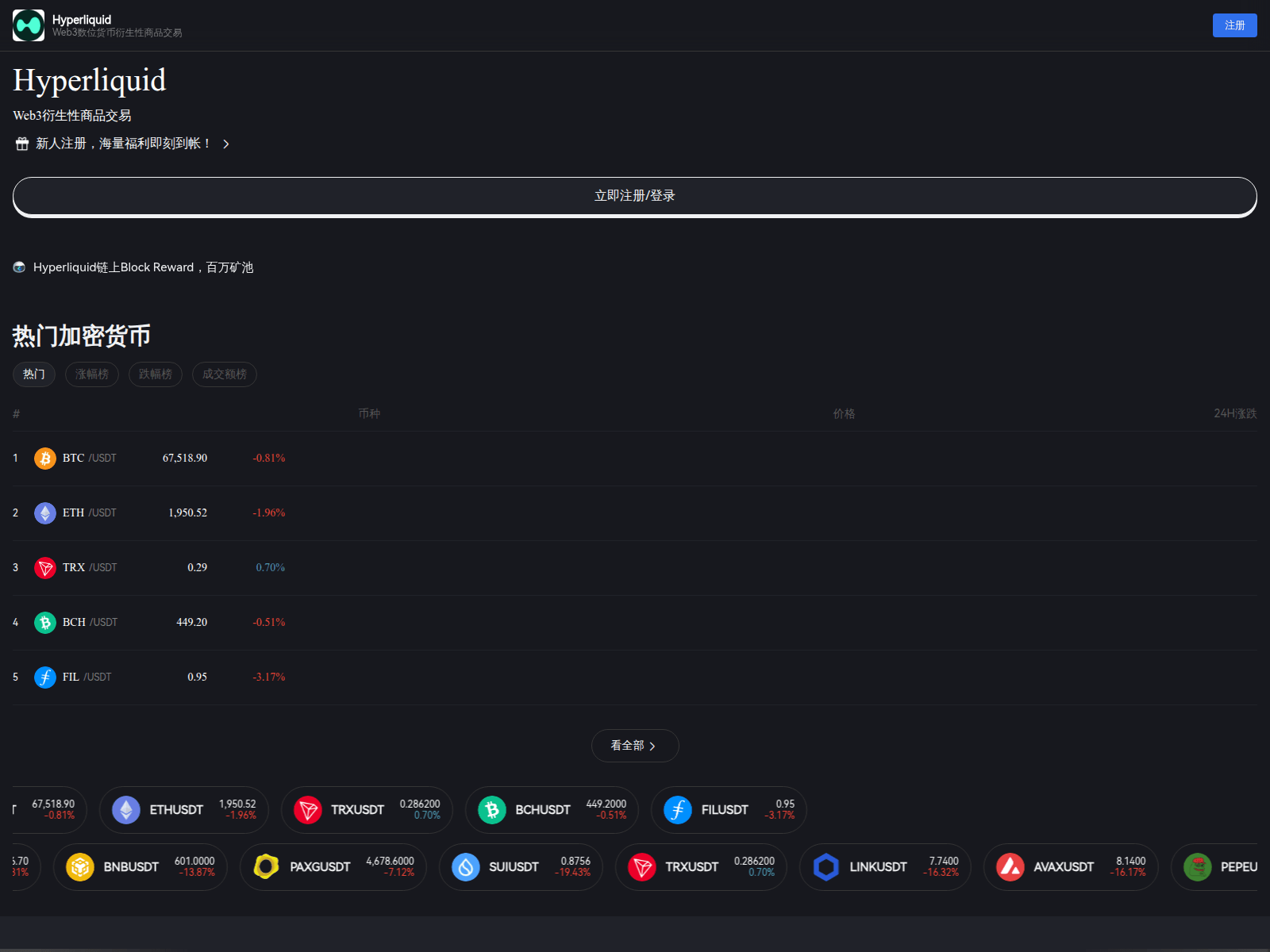 Screenshot of aihypem.qpon