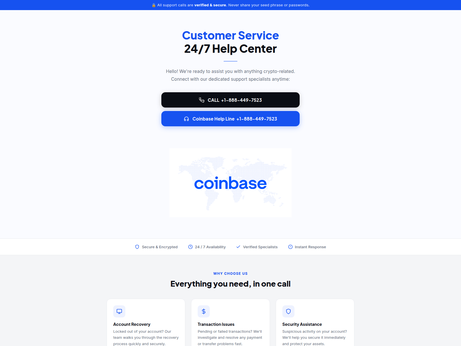 Screenshot of customerservice247.online