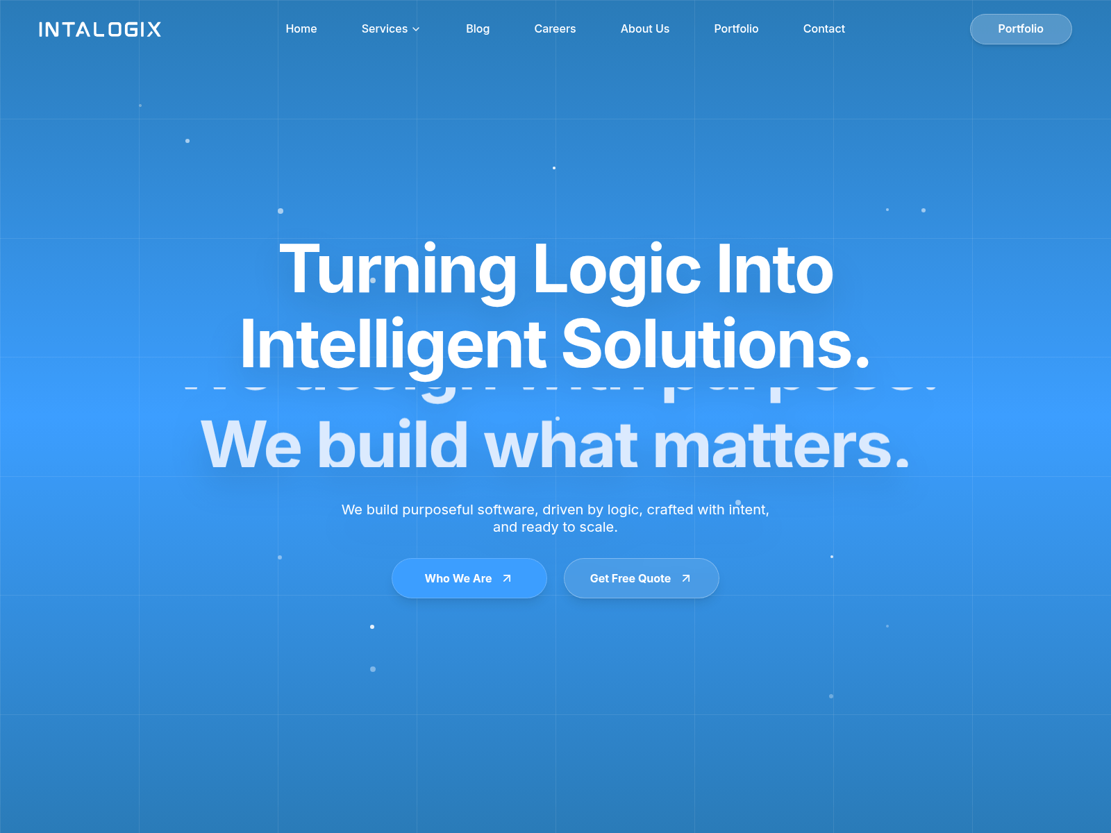 Screenshot of intalogix.com
