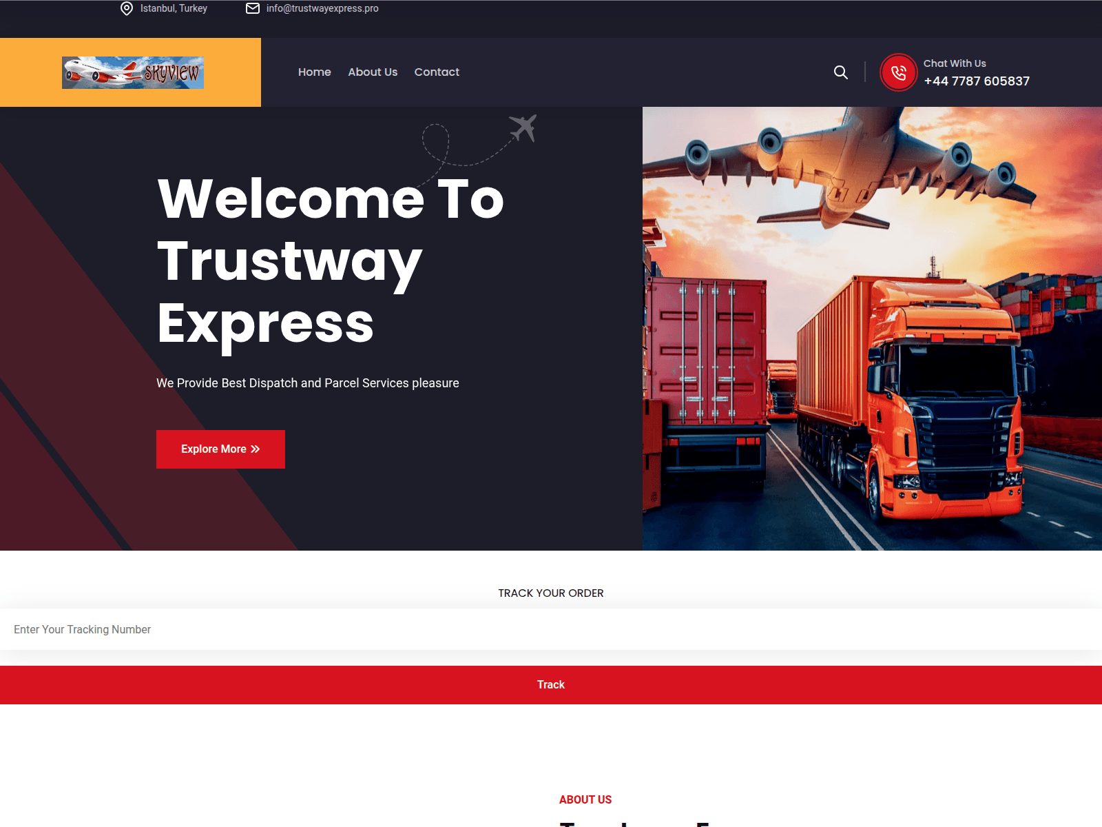 Screenshot of trustwayexpress.pro