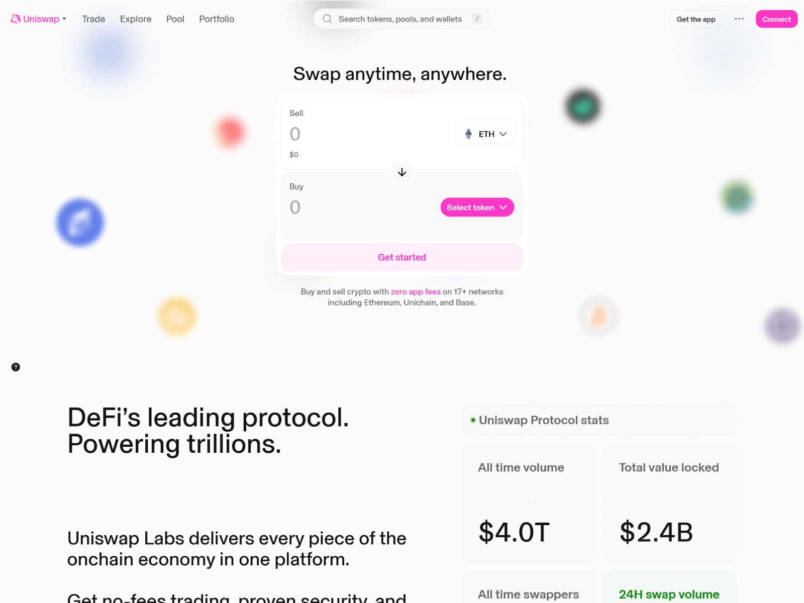Forensic screenshot of uniwsap.github.io