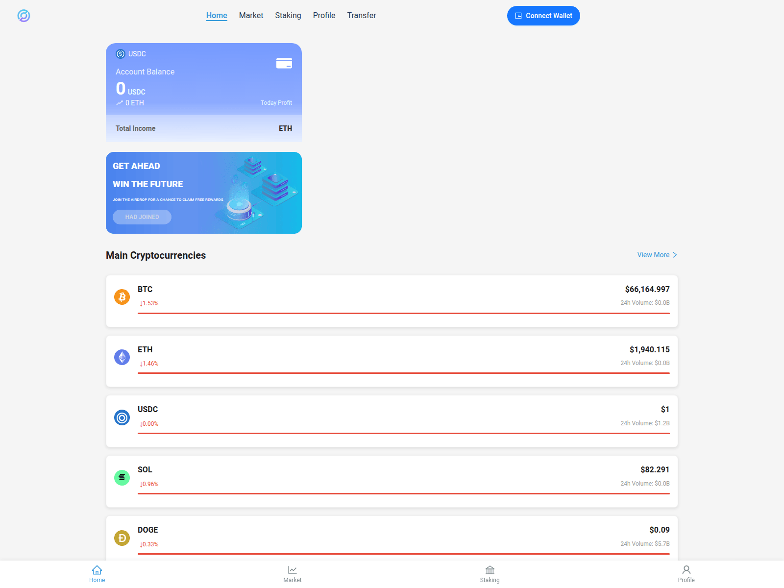 Screenshot of usdc.ssse.top