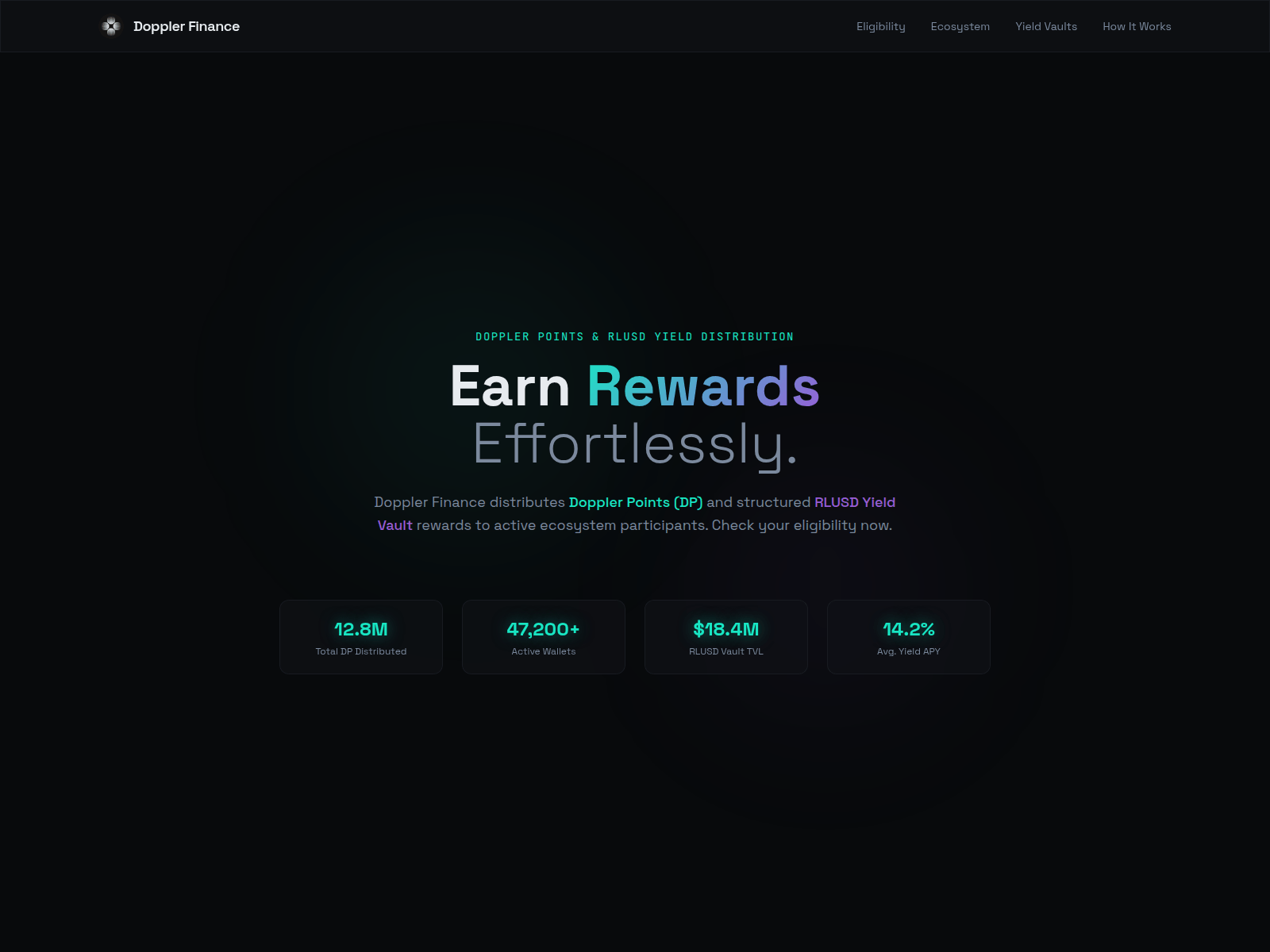 Screenshot of dopplerfi.com