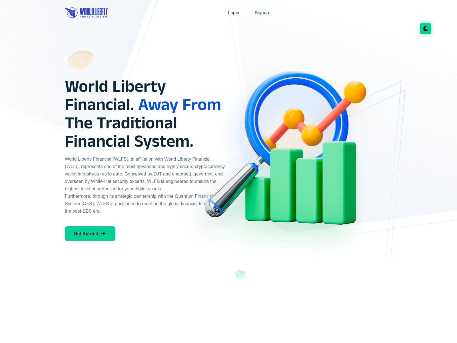 Screenshot of worldlibertyfs.org