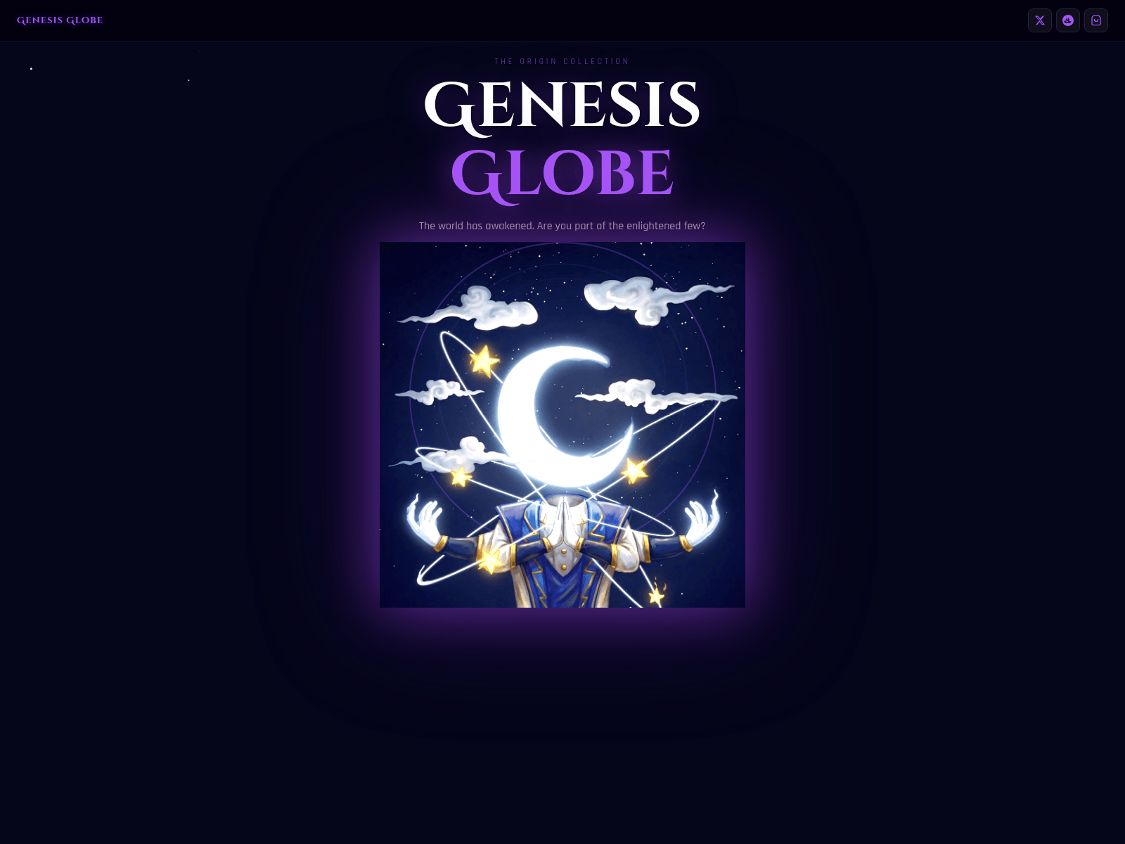 Screenshot of genesisgiobe.xyz