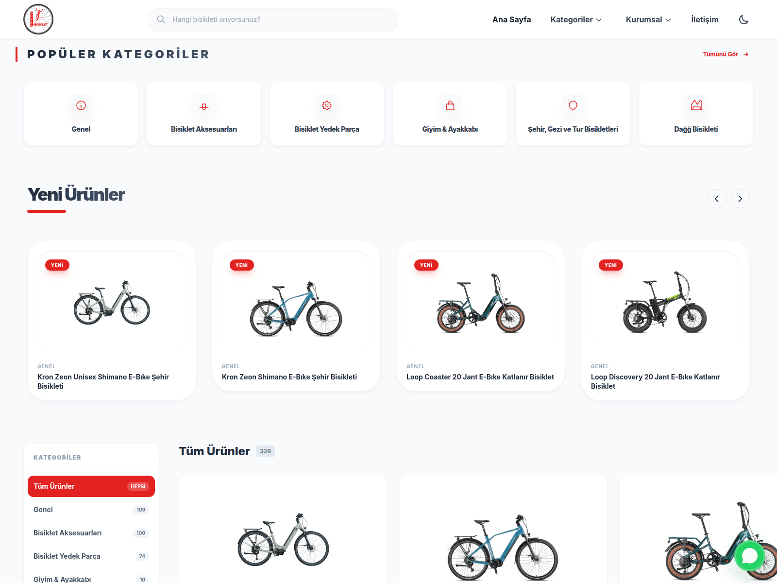 Screenshot of guvenbisiklet.com