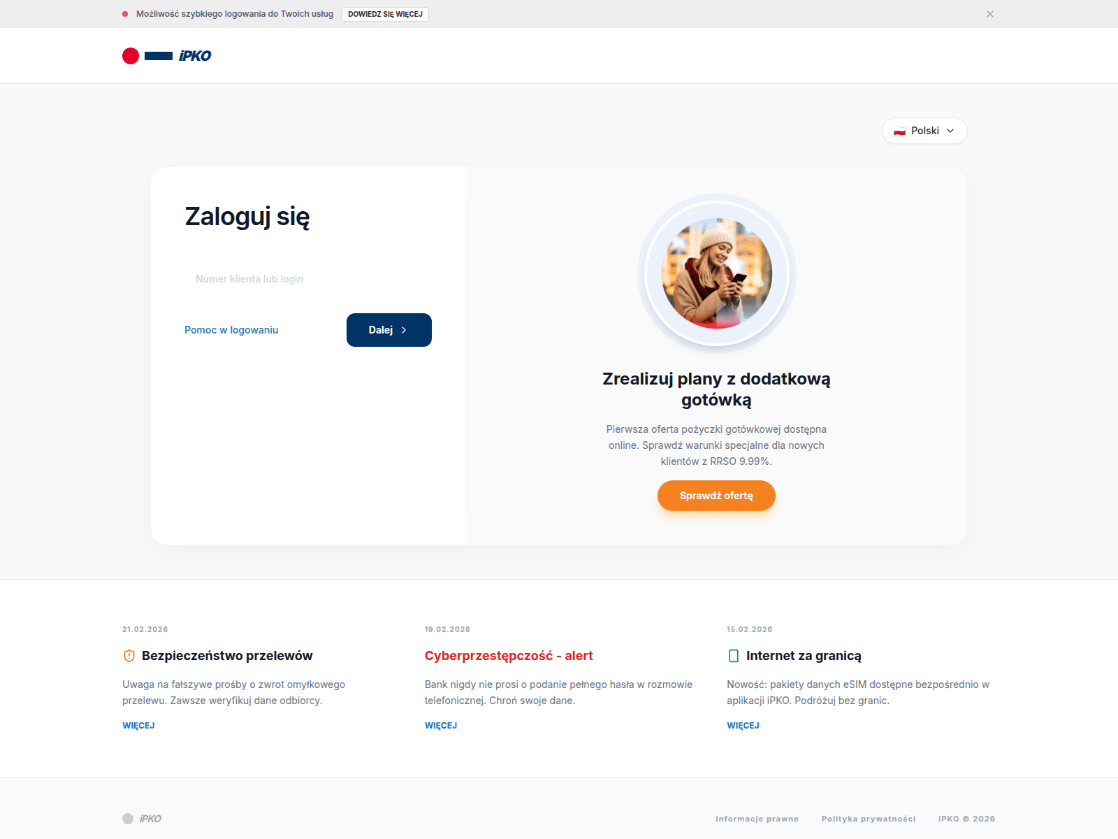 Screenshot of ipkos-pl.online