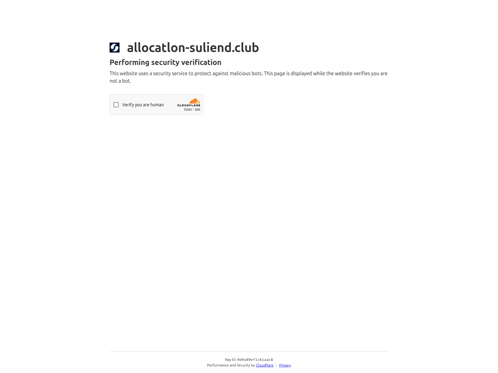 Screenshot of allocatlon-suliend.club